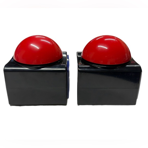 2 pack buzzer button game toy for kids, family. Family feud style game buzzers. - Picture 5 of 11